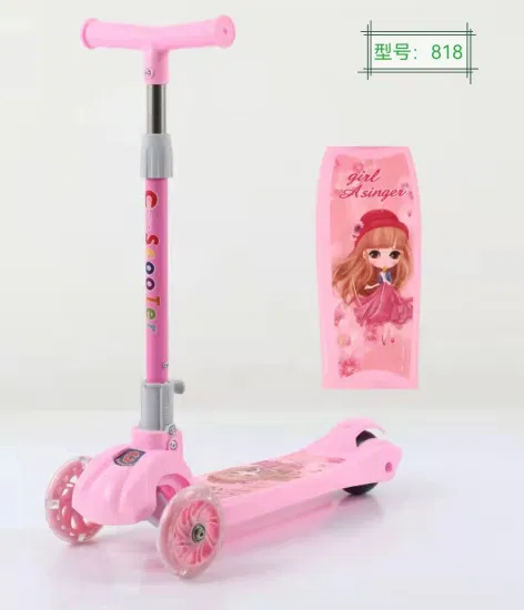 중국 공급 업체 저렴한 소년 소녀 멋진 어린이 스쿠터 접이식 야외 아기 장난감 킥 스쿠터